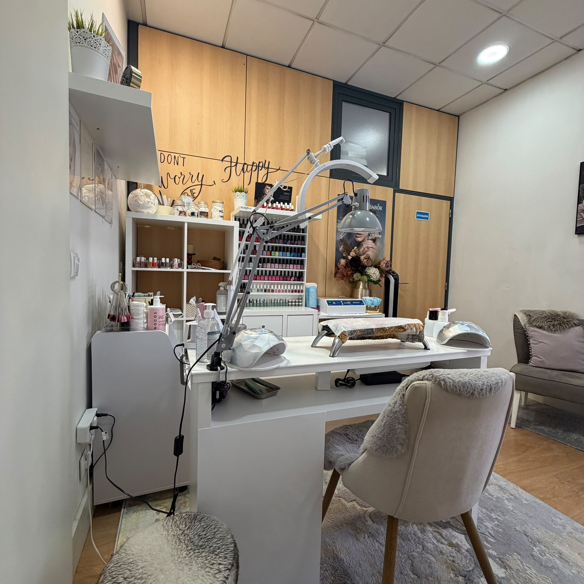 Bancada de Manicure Bio Sculpture